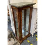 MARBLE TOP CABINET