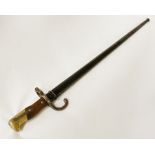 FRENCH BAYONET STAMPED & DATED 1879 IN SHEAF