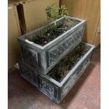 THREE GARDEN TROUGHS