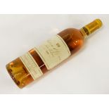 CHATEAU D'YQUEM LUR- SALVCES 1999 - SAUTERNES