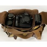 CANON F1 CAMERA / LENSES OUTFIT