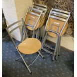 SIX FOLING CHAIRS