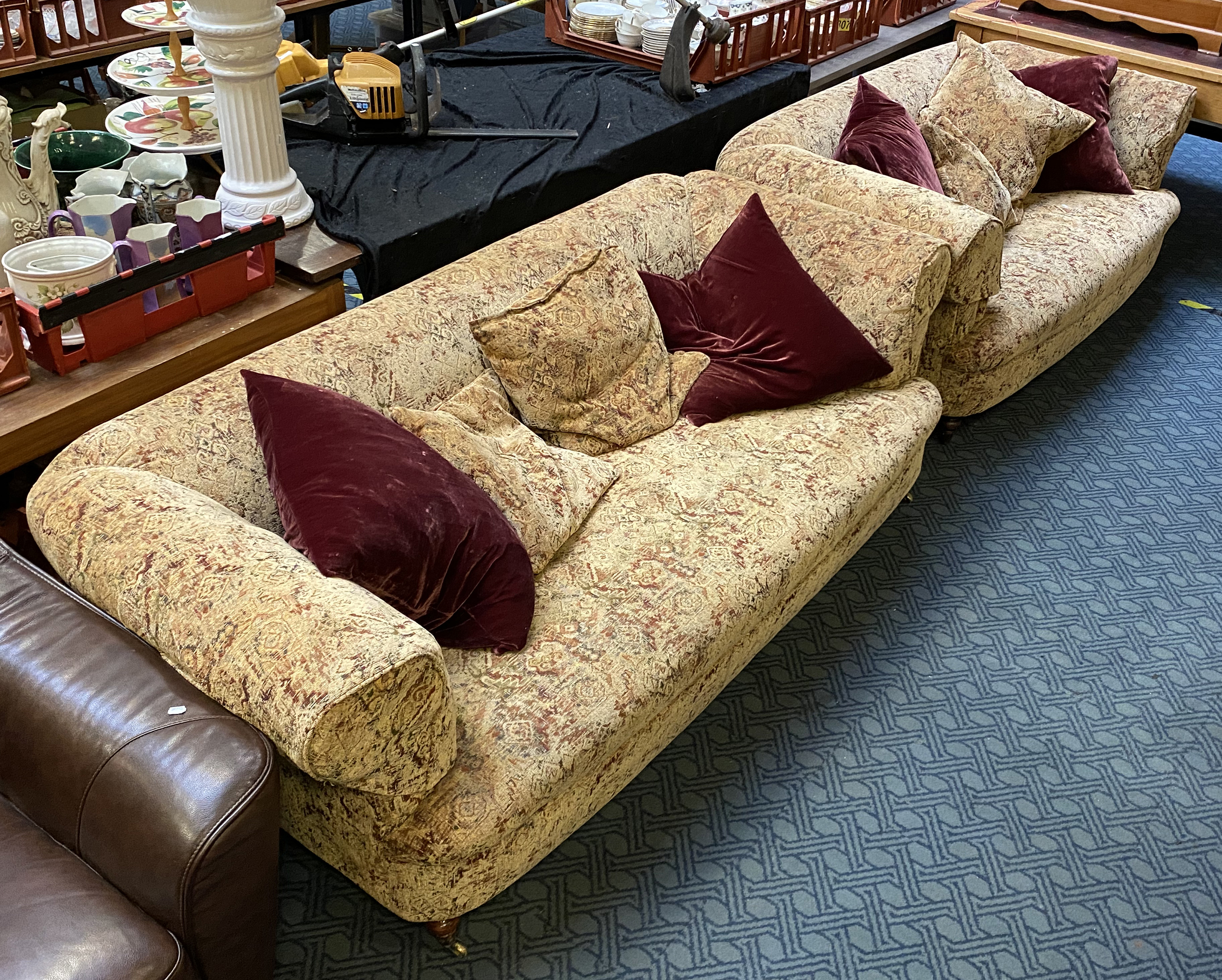 THREE SEATER & TWO SEATER SOFAS