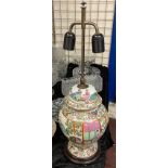 CHINESE PORCELAIN LAMP - 62 CMS (H) APPROX