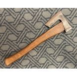 EARLY JAPANESE AXE - 48.5 CMS (H) APPROX