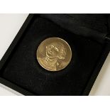 GEORGE WASHINGTON 500 FINE GOLD BICENTINIAL COMMEMORATIVE COIN - APPROX 2.4 GRAMS