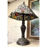 TIFFANY STYLE TABLE LAMP - 58 CMS (H) APPROX