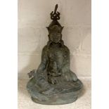 CHINESE BRONZE FIGURE - 21 CMS (H) APPROX
