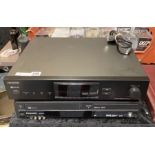 HI FI VIDEO SEPARATES - KENWOOD TUNER - KT 2080 WITH PANASONIC VHS/DVD MODEL DMR L249V (A/F)