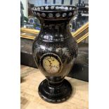 LARGE BOHEMIAN GLASS VASE 43.5CMS (H) APPROX