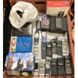 COLLECTION OF VINTAGE PHONES, NOKIA 6310 & BLACKBERRY - SOME BOXED