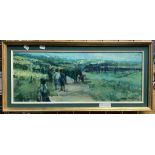 NICHOLAS BRISTOW LANDSCAPE - FRAMED - 22.5 X 59 CMS APPROX