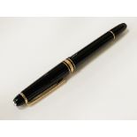 MONT BLANC MEISTERSTUCK 14K GOLD NIB FOUNTAIN PEN