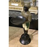 BLACKAMORE FIGURE IN BRONZE - 27 CMS (H) APPROX