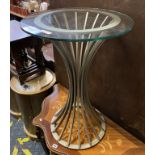 ROUND GLASS TABLE