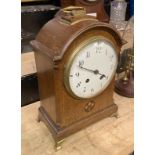 EDWARDIAN MANTLE CLOCK 30CMS (H) APPROX