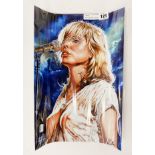 HAND SIGNED PRINT OF BLONDIE BY ARTIST RICK MELTON