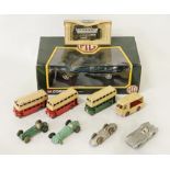 ANTIQUE DINKY CARS & OTHER CARS - SOME BOXED