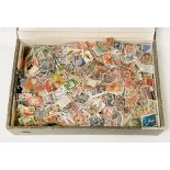 SELECTION OF EARLY OFF PAPER STAMPS INCLUDING HIGH VALUE (WORTH CHECKING)