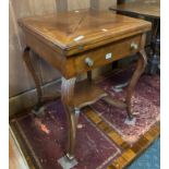 MAHOGANY CARD TABLE