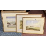 QTY OF G.F WOODWORTH FRAMED WATERCOLOURS - STILL LIFE SCENES