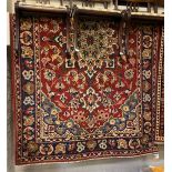 FINE CENTRAL PERSIAN ISFAHAN RUG 250CMS X 160CMS