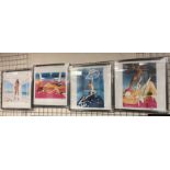 FIVE LAVAZZA PRINTS BY DAVID LA CHAPELLE - 63CMS (H) X 63CMS (W)OUTER FRAME