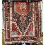 FINE NORTH WEST PERSIAN KOLIAHEE RUG 265CMS X 136CMS