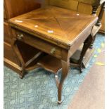 MAHOGANY CARD TABLE