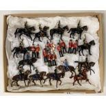 A BOX OF VINTAGE BRITAINS SOLDIERS