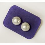 PEARL STUDS STERLING SILVER