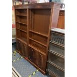 DOUBLE BOOKCASE CABINET