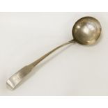 HM SILVER IRISH LADLE - 7 OZS APPROX