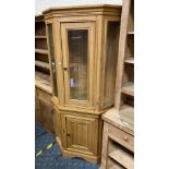 PINE CORNER CABINET