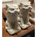 PAIR OF CHINESE DOGS OF FOE