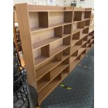 PAIR OF BOOKCASES