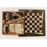 CHESS SET / DOMINOES ETC