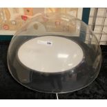 PERSPEX DOME DISPLAY CASE COMMENSURATE LIGHT SCRATCHES - RETRO