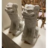 PAIR OF CHINESE DOGS OF FOE