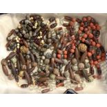 10 SYRIAN GLASS BEADS