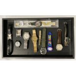 QTY OF WATCHES INCLUDING SWATCH
