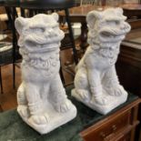 PAIR OF CHINESE DOGS OF FOE