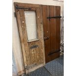 2 OLD CHURCH DOORS