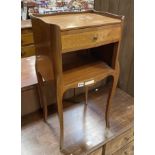 FRENCH STYLE INLAID SIDE TABLE