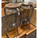 PAIR OF PLANT STANDS