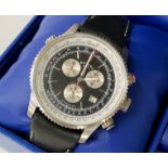 MENS ROTARY CHRONOSPEED CHRONOGRAPH - WORKING IN ORIGINAL BOX