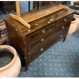 INLAID CHEST OF DRAWERS