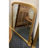 GILTWOOD OVERMANTLE MIRROR