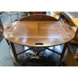 WOODEN BUTLERS TRAY