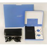 RAYBAN SUNGLASSES IN CASE & SMYTHSON CONCORDE STATIONARY